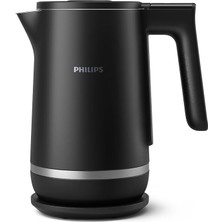 Storemax 7000 Serisi Çift Yalıtımlı Su Isıtıcısı, 1,7 L Kapasite, Yaylı Kapak, Hızlı Kaynatma, Temizlik, HD9396/90