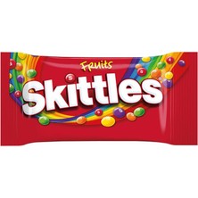 Storemax Skittles Meyve Aromalı Şeker Kaplı Yumuşak Draje 38 G x 6