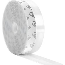 Storemax 5 Metre Şeffaf Silikon Izolasyon Bandı | Kendinden Yapışkanlı Fitil | Kapı Altı, Cam, Pencere, Duşakabin Için | Rüzgar, Toz, Soğuk ve Ses Yalıtım Şeridi