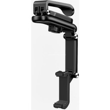 Storemax Güneşlik Üzerine Takılan, 1080° Döner Ayarlı, Araç Telefon Tutucu, Evrensel Cep Telefonu Standı, Paslanmaz Abs Malzeme, Şık Tasarım, Seyahat Navigasyon Için