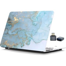 Storemax MacBook Pro 13 Kılıf M1 M2 Uyumlu A2338 A2289 A2251 A2159 A1989 A1706 A1708 Mermer Desenli Tpu Sert Kapak Ince Hafif Koruma 38