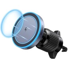 Storemax Ugreen Kablosuz Araç Şarj Cihazı Cep Telefonu Tutucu Şarj Fonksiyonlu Araç Cep Telefonu Tutucu 16,16 Pro,16 Pro Max,15,14,13,12 Serisi Için Magsafe ile Uyumlu, Bekleme Fonksiyonunu Destekler