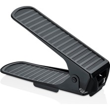 Storemax Düzenleyici Raf Rampası -4'lü Set (4 Adet) Katlanabilir, Ayarlanabilir Yükseklik, Kaymaz Yüzey, Çift Katlı Saklama Çözümü Dolap Içi Organizer