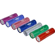 Storemax 61693 9 LED Aluminium Torch, Assorted Colours