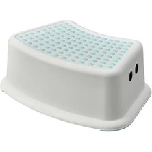 Storemax Försıktıg Çocuk Basamağı, Beyaz-Turkuaz, 37X13 cm