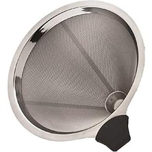 Storemax Çelik Kahve Filtresi - Tekrar Kullanılabilir Huni Filtre