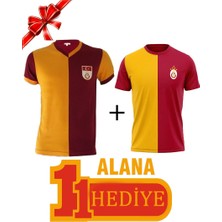 Galatasaray Orijinal Metin Oktay T-Shirt Parçalı T-Shirt Hediyeli