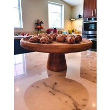 Empressco Kahverengi Sunumluk, Pasta ve Yılbaşı Için Şık Sunum Seti