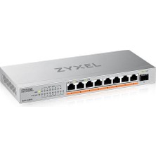 Storemax 8-Port Poe 2.5g Multi-Gig Unmanaged Switch | 8 x Poe++ (60W) ile @ 100W | 1 x 10G Sfp+ | Masaüstü Veya Duvar Montajı