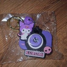 Asya Petline Projeksiyonlu Fotoğraf Makinesi Projektör Anahtarlık  Işıklı Çanta Charmı