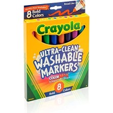 Storemax Ultra-Clean Max Broad Washable Markers- Colors 8/pkg -58-7832