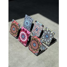 Storemax Cep Boy El Aynası, Karışık Desenli Makyaj Aynası, Çanta Için Hafif Taşınabilir Ayna