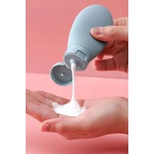 Storemax 3 Adet Seyahat Tipi Doldurulabilir Krem Şampuan Duş Jeli Sprey Losyon Şişe Seti Krem Kutusu 60 ml