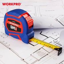 Storemax WP261009 5MX19MM/16FT. Naylon Kaplama Sarı Çelik Şerit Metre