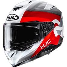 Hjc RPHA72 Phyta Mc1 Kapalı Motosiklet Kaskı Gri Beyaz Kırmızı