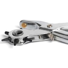 Storemax 6 Delik Boyutlu Kemer Delme Pensesi – Deri, Kemer, Karton, Kumaş ve Plastik Delmek Için Paslanmaz Çelik Delme Aleti, Ayarlanabilir Döner Başlıklı Kemer Makinesi