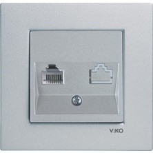 Storemax Novella Gümüş Tekli Nümeris Cat3 Vakumlu Paket