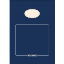 Storemax A5 Karton Kapaklı Bloknot, Ofis Serisi, 80 Yaprak, Düz, Navy