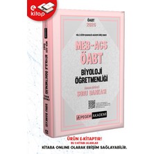 2026 Meb-Ags Öabt Biyoloji Öğretmenliği Tamamı Çözümlü E-Soru Ban
