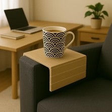 Storemax Store Koltuk Kolçak Sehpası – Bardak, Atıştırmalık, Telefon ve Kumanda Için Pratik Sehpa Organizer – Kaymaz, Dayanıklı, Kolay Kullanım (Kahverengi)