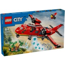 60413 LEGO City Itfaiye Kurtarma Uçağı 478 Parça +6 Yaş