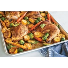 Storemax Ware 43100AMZ Fırın Tepsisi, Doğal Alüminyum, Metalik