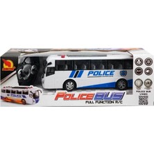 01987 Uzaktan Kumandalı Işıklı Polis Otobüsü 30 Cm.