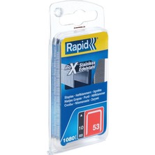 Storemax Paslanmaz Çelik-Feindrahtklammer Tip 53/10 Mm, 1080 Blister, 40109511