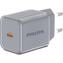 Storemax DLP5311C Type-C Hızlı Şarj Adaptörü, 33W Hızlı Şarj, Akıllı Telefon ve Tablet Uyumlu, Power Delivery, 3A (Gri)