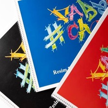 Storemax Resim Defteri, 35X50 Cm, 15 Yaprak, Spiral Cilt, Karton Kapak, 120G Kaliteli Kağıt, Perforajlı Sayfalar, Boyama Teknikleri Sayfası