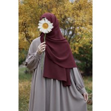 Ande Tesettür Aerobin Şal - Bordo