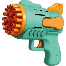 Storemax Tuffy's Pilli Mavi Köpük Tabancası Baloncuk Makinesi Xl Boy Şık Tasarım 21 Delikli Bol Köpük (Mavi)