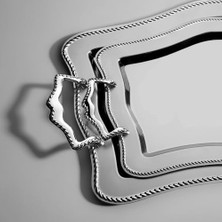 Storemax Zincir 2'li Çelik Tepsi Seti