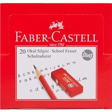 Storemax Kırmızı Silgi, 20’li, Kurşun Izlerini Silen, Yumuşak ve Dayanıklı Yapı, Doğa Dostu Tasarım