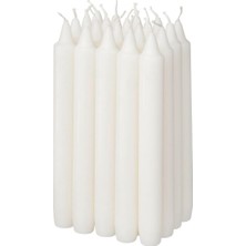 Storemax Şamdan Mumu, Beyaz, 19 Cm, Kokusuz