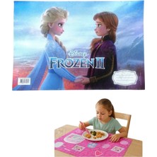 Artlantis Beslenme Bezi Kız Modeli Yıkanabilir 32X47 cm 1 Adet Beslenme Örtüsü Okul Öncesi Kreş Anasınıfı Ilkokul Için Ideal