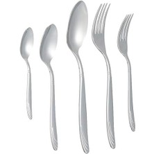 Storemax Nehir Lizbon Sade 6 Kişilik 30 Parça Kutulu Çatal Kaşık Bıçak Takımı