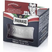 Storemax Proraso Tıraş Öncesi Kremi - Aloe Vera ve E Vitaminli