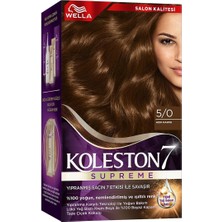 Storemax Koleston Kit 5-0 Açık Kahve Saç Boyası