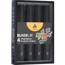 Storemax Bl Fosforlu Kalem, 4'lü Set