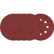 Storemax STA32032 Zımpara, Kırmızı, 5 Adet, 80G 125 mm