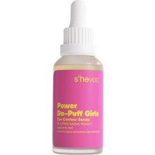 Storemax She Vec Power De Puff Girls - 5% Caffeine Solution + Glutathione + Ha (30 Ml)