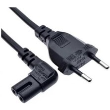 Storemax Metre 90 Derece Teyp Power Kablo 2 Metre Teyp Fişi 2 Metre Teyp Power Kablo 90 Derece