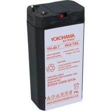 Judge Yokohama Yh-40.7 4 Volt - 0.7 Amper Akü (34X22X64 Mm)