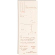 Storemax End Tab Converters For Folders, 3 1/4 x 9 1/4, Manila, 500/BOX