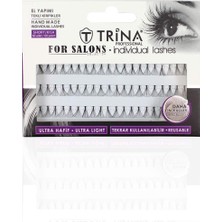 Storemax Trina El Yapımı Tekli Takma Kirpikler, Normal, Kisa (60 Adet)