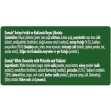 Storemax Nestlé , Damak Antep Fıstıklı ve Baklavalı Beyaz Çikolata, Baton, 12 Adet x 30GR