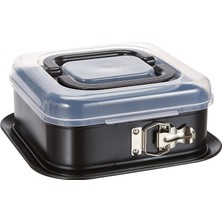 Storemax Bake & Kelepçeli Kapaklı Kek Kalıbı 24X24 cm