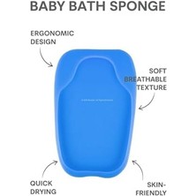 Storemax Renkli Bebek Küvet Süngeri, Yumuşak ve Ergonomik Banyo Süngeri, Eğlenceli Figürlü, Bebek Cildi Için Hassas, Hediye Sünger Dahil