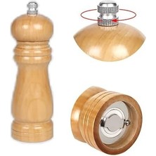 Storemax Ahşap Baharat Değirmeni, Öğütücü, Doğal Renk (1)